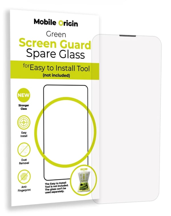 Pikkukuva 1 / 8: Mobile Origin Green Screen Guard Kirkas näytönsuoja Apple 1 kpl