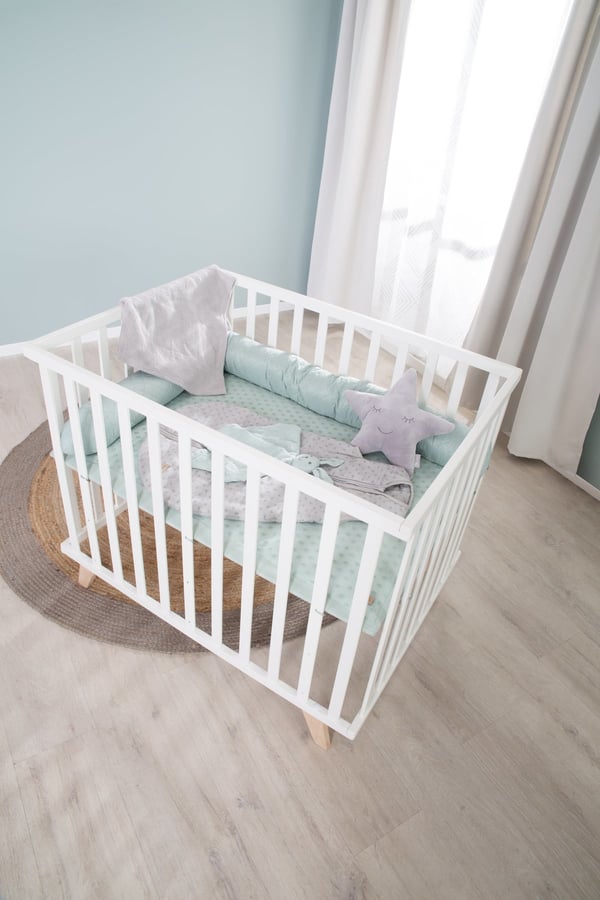 roba 0242WEG240 lekhagar Grön, Vit MDF, Bomull, Polyester, Trä