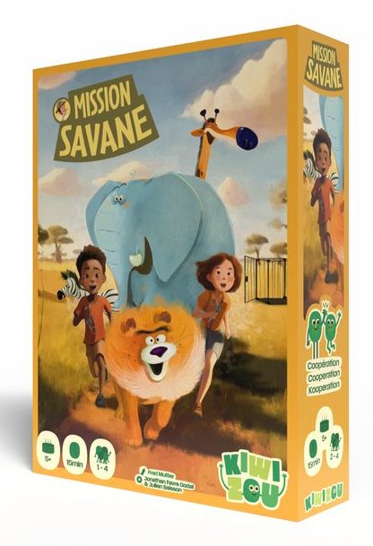 Pikkukuva 3 / 4: Blackrock Games MISSION SAVANE 15 min Korttipeli