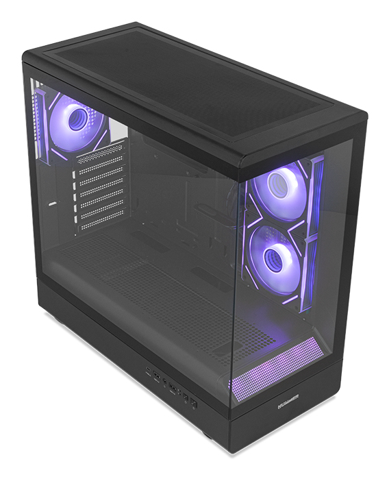 NOX Hummer NXHUMMERSIGNALBK computeretui Midi Tower Sort