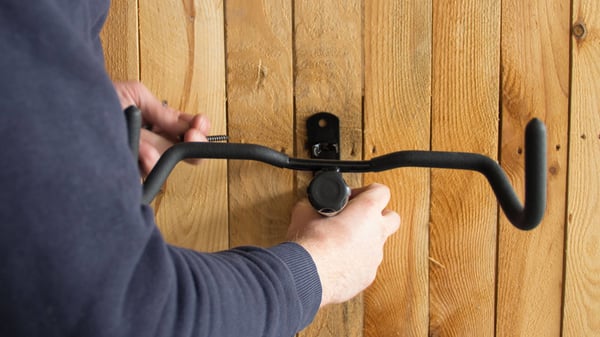 Miniatyrbillede 2 af 3: BBB Cycling WallMount Indendørs cykelholder Vægmonteret Sort