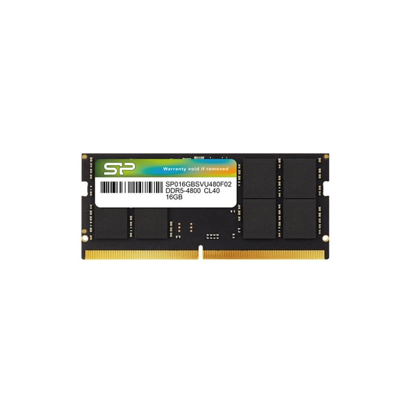 Silicon Power SP016GBSVU480F02 RAM-minnen 16 GB 1 x 16 GB DDR5 262-pin SO-DIMM ECC