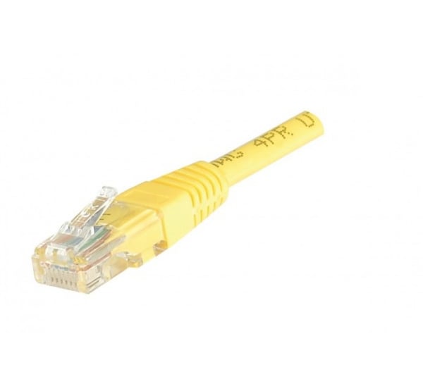 Miniatyrbillede 1 af 4: CUC Exertis Connect 846101 netværkskabel Gul 1 m Cat5e U/UTP (UTP)