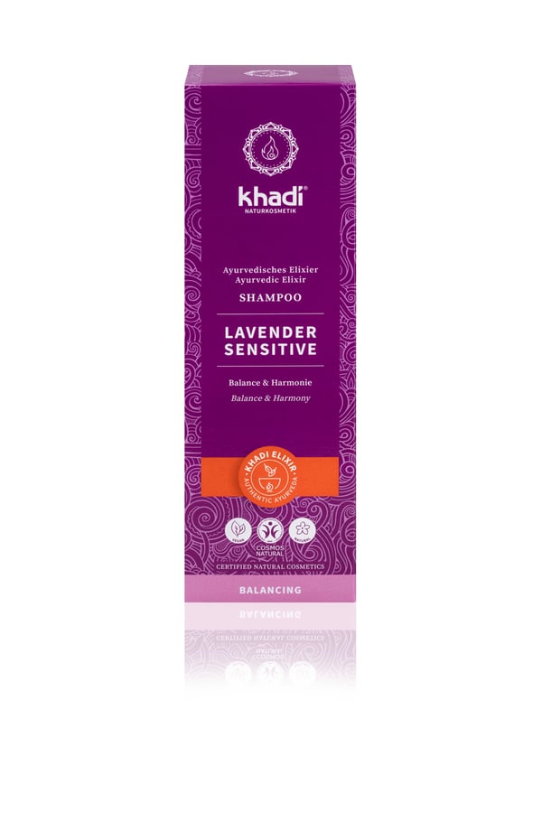 Khadi Lavender Sensitive 200 ml Shampo Unisex