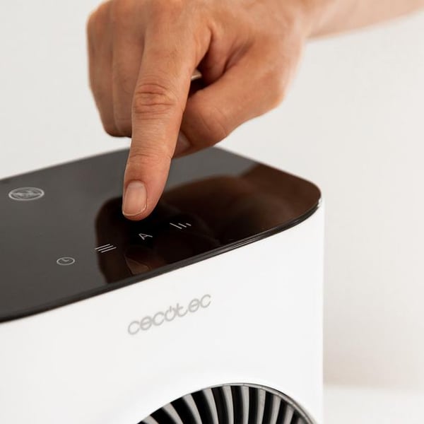 Miniatyrbillede 10 af 12: Cecotec ReadyWarm 2077 Max Force Smart Indendørs Hvid 2000 W Blæser med elektrisk områdevarmer
