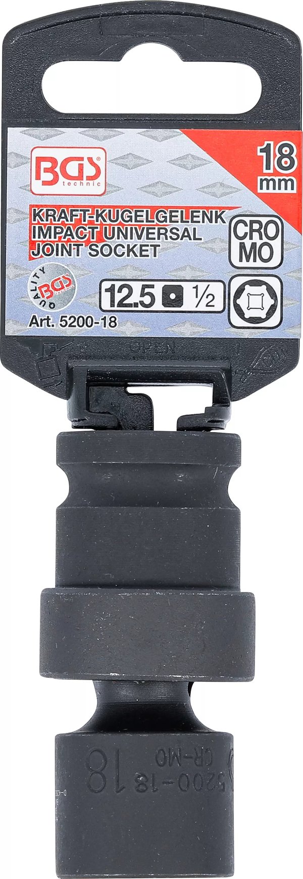 Miniatyrbillede 2 af 4: BGS technic Impact Ball Joint Socket stikkontakt