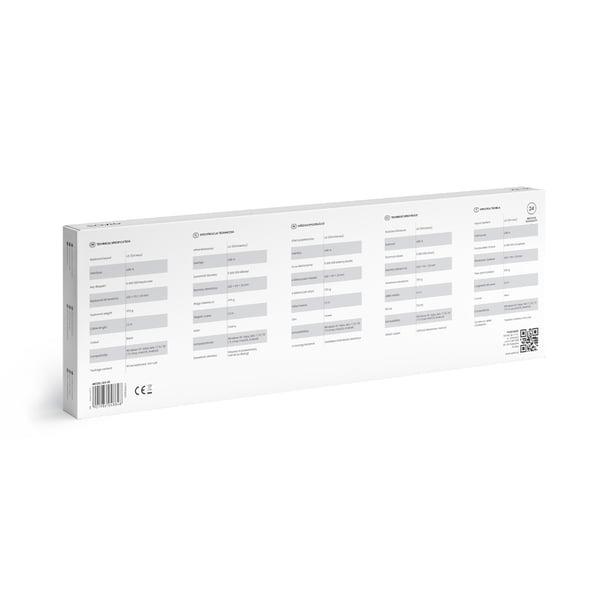 Miniatyrbillede 10 af 11: Savio KB-01 tastatur Hjemme/kontor USB QWERTY US engelsk Sort