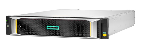 Miniatyrbillede 2 af 3: HPE MSA 2060 16Gb Fibre Channel SFF Storage disk array 0 TB Stativ (2U) Sølv, Sort