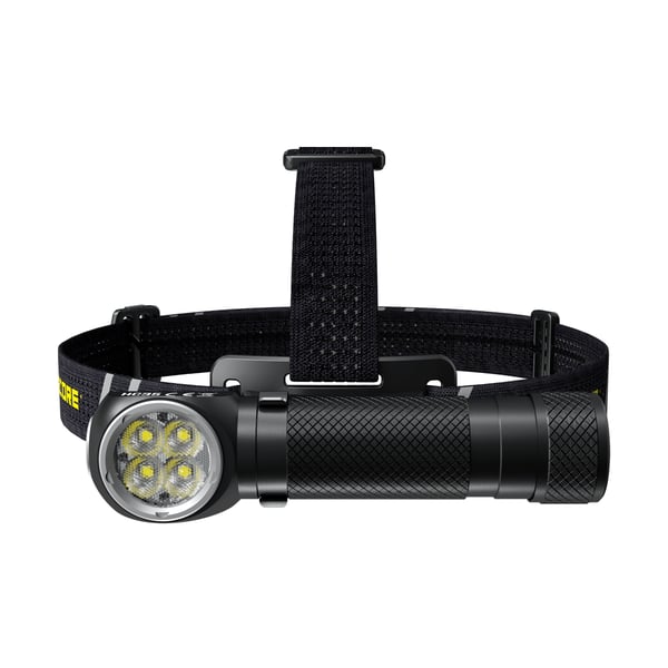 Miniatyrbillede 1 af 5: Nitecore HC35 Sort Hovedbånd lommelygte LED
