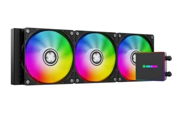 Xilence LQ360PRO.ARGB Processor Allt-i-ett vätskekylare 12 cm Svart 1 styck
