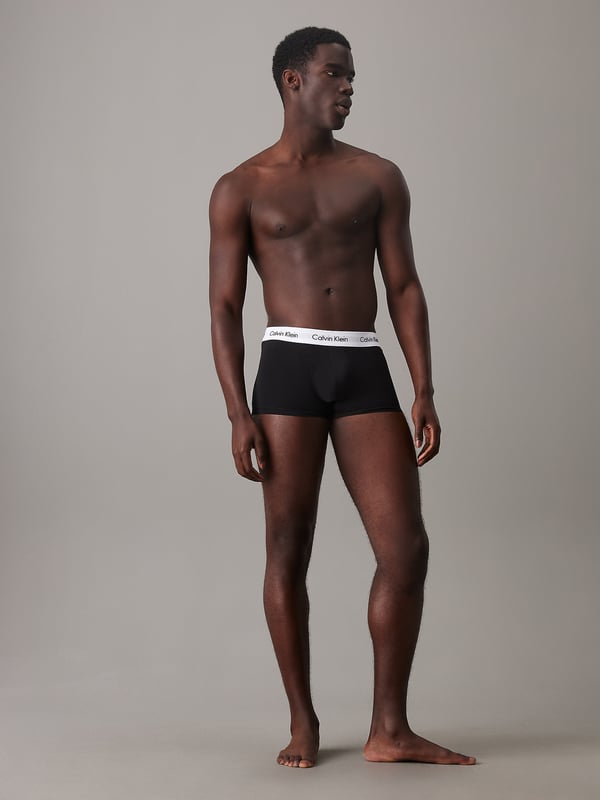 Calvin Klein 0000U2664G-998-S underbuks Boxer Sort, Grå, Hvid