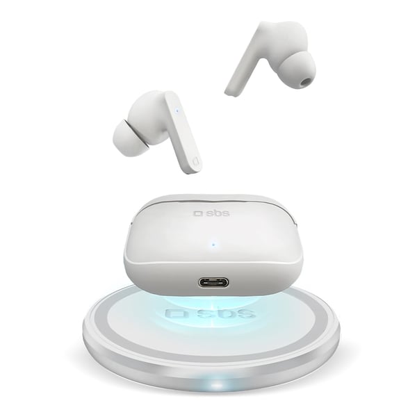Miniatyrbild 2 av 3: SBS Urban Pro Headset True Wireless Stereo (TWS) I öra Samtal/musik Bluetooth Vit