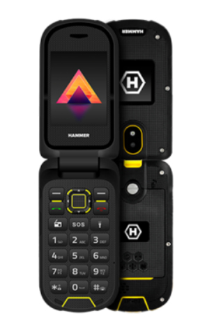 Pikkukuva 3 / 3: HAMMER BOW LTE matkapuhelin 6,1 cm (2.4") Musta, Keltainen Iskunkestävä puhelin