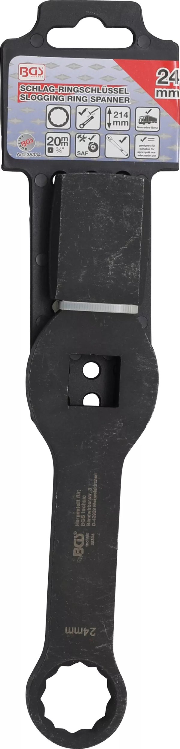 Miniatyrbillede 3 af 3: BGS technic Slogging Ring Spanner