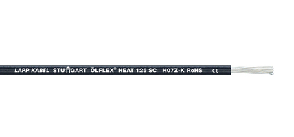 Lapp ÖLFLEX HEAT 125 SC signalkabel Sort