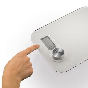 Miniatyrbillede 2 af 5: Macom 868 køkken- og diætvægt Hvid Bordplade Rektandel Elektronisk køkkenvægt
