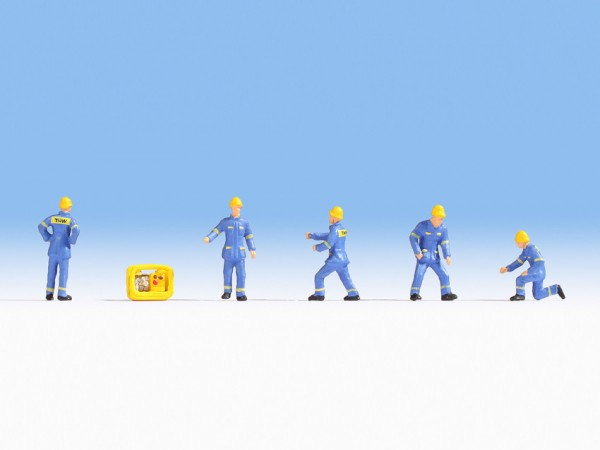 NOCH THW Technical Aid Agency delar och tillbehör till skalmodell Figurer