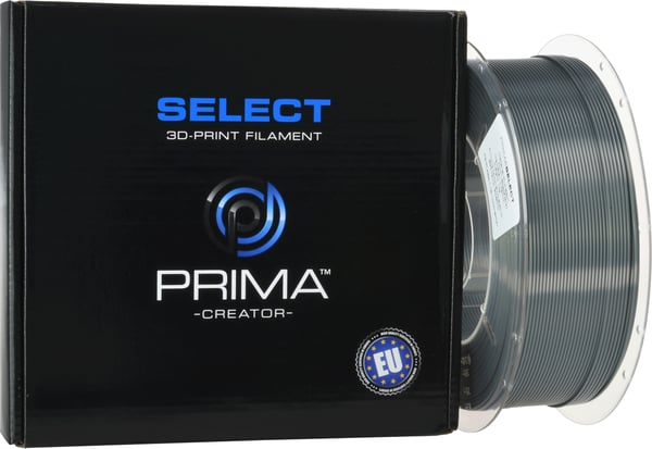 3D Prima PS-PLASA-175-1000-SPGY Material för 3D-utskrifter Polylaktidsyra (PLA) Grå 1 kg
