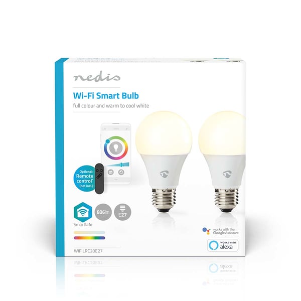 Nedis WIFILRC20E27 LED-lampor Multi 9 W E27 F