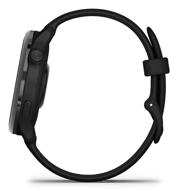 Garmin vívoactive 6 3,05 cm (1.2") AMOLED 42 mm Digitaalinen 390 x 390 pikseliä Kosketusnäyttö Musta Wi-Fi GPS (satelliitti)