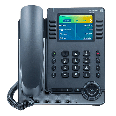 Miniatyrbild 1 av 2: Alcatel-Lucent Enterprise ALE-30h IP-telefoner Grå LCD