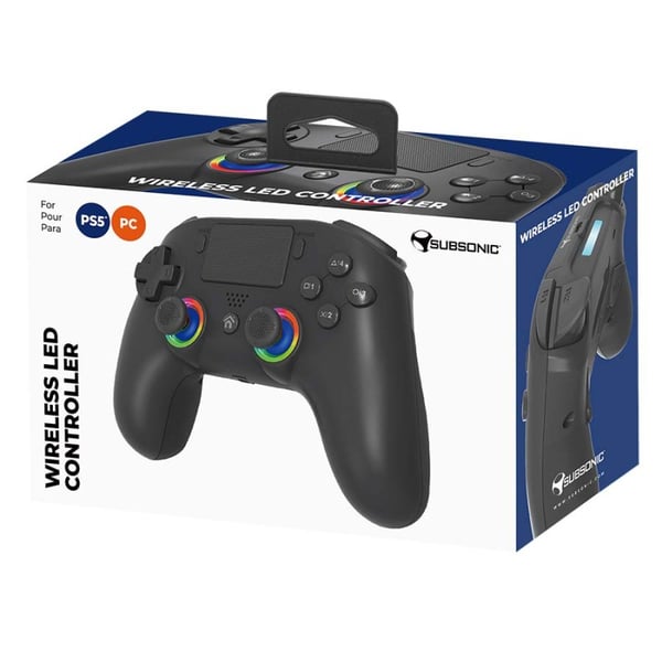 Subsonic SA5716-1 spelkonsoler Svart Spelplatta Analog / Digital PC, PlayStation 5