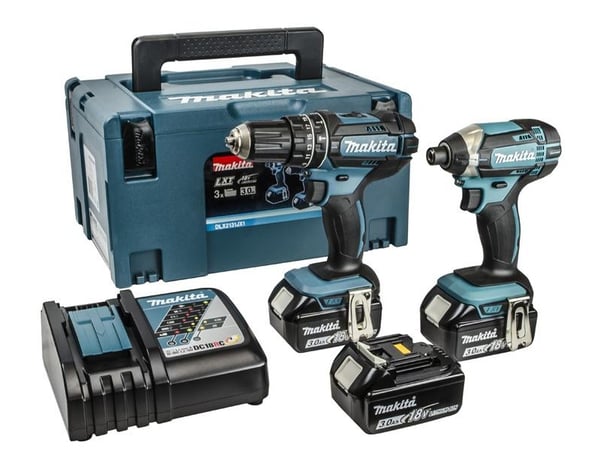 Makita DLX2131JX1 trådløs combosæt