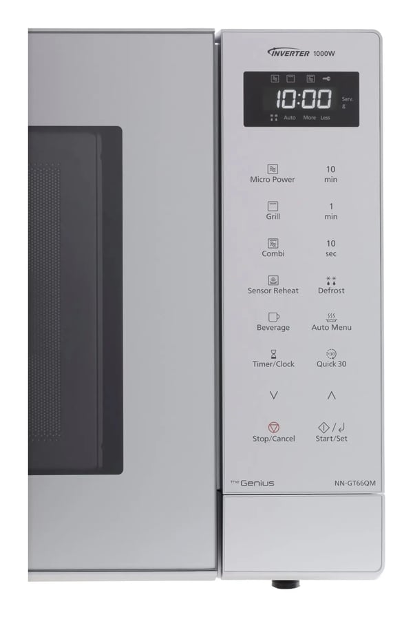 Pikkukuva 6 / 6: Panasonic NN-GT66QM Harmaa Yhdistelmämikroaaltouuni Pöytämalli 20 L 800 W