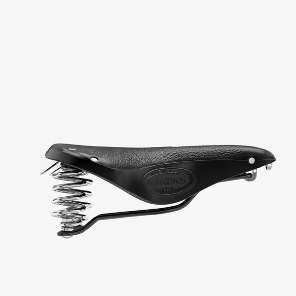 Miniatyrbillede 7 af 9: Brooks B67 By Unisex Cykelsadel