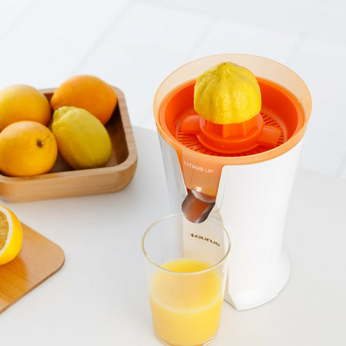 Taurus CITRUS UP elektrisk citruspresser 0,2 L 40 W Orange, Hvid