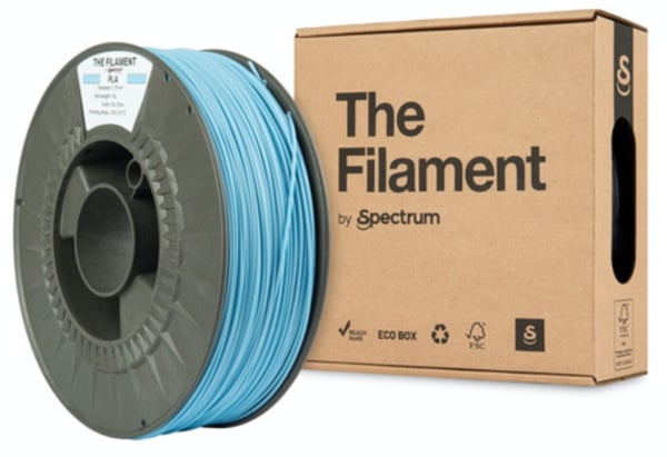 Spectrum Filaments TF-24008 3D print materiale Polymælkesyre (PLA) Blå 1 kg