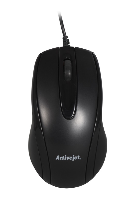 Activejet AMY-083 datormöss Kontor Ambidextrous USB Type-A Optisk 1000 DPI