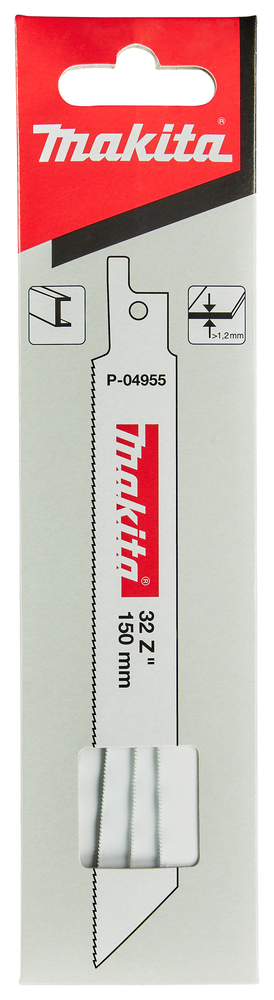 Makita P-04955 stiksav, rullesav & sabelsavklinge Saber savklinge Bimetal 5 stk
