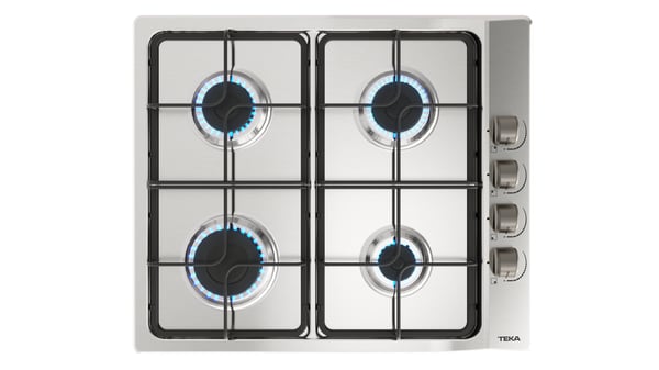 Teka E/60.3 40 Rustfrit stål Indbygget 60 cm Gaskomfur 4 zone(s)