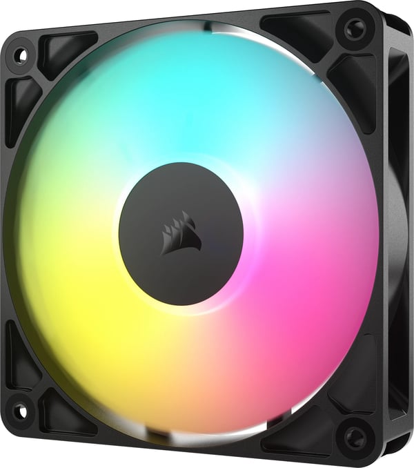 Corsair RS120 ARGB Tietokonekotelo Tuuletin 12 cm Musta 3 kpl