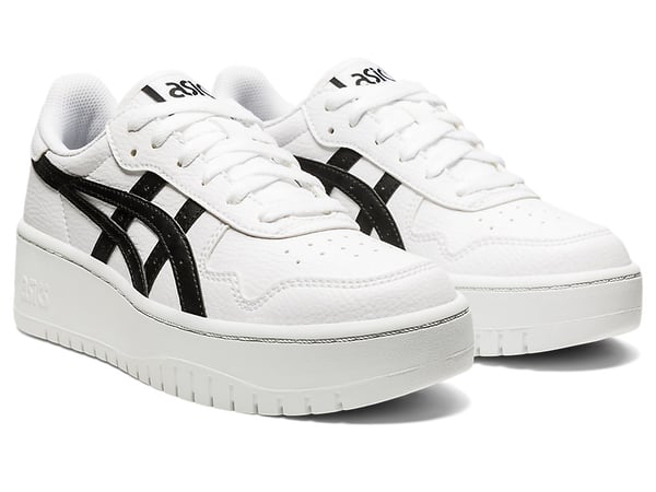 Miniatyrbillede 3 af 7: ASICS 1202A024.100_5.5 mode sneakers Hunstik Sort, Hvid