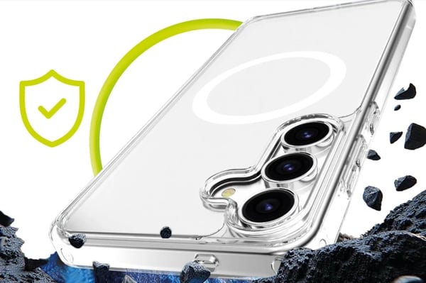 Mobile Origin MO-HYCL-GS25FE matkapuhelimen suojakotelo 17 cm (6.7") Suojus Läpinäkyvä