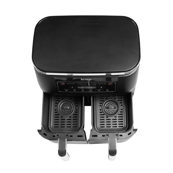Miniatyrbild 4 av 7: Ninja AF300 Dubbel 7,6 l Fristående 2470 W Varmluftsfritös Svart