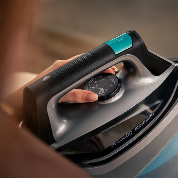 Miniatyrbillede 6 af 10: Cecotec IronHero H-2800 2800 W 2 L Keramisk strygesål Sort, Blå
