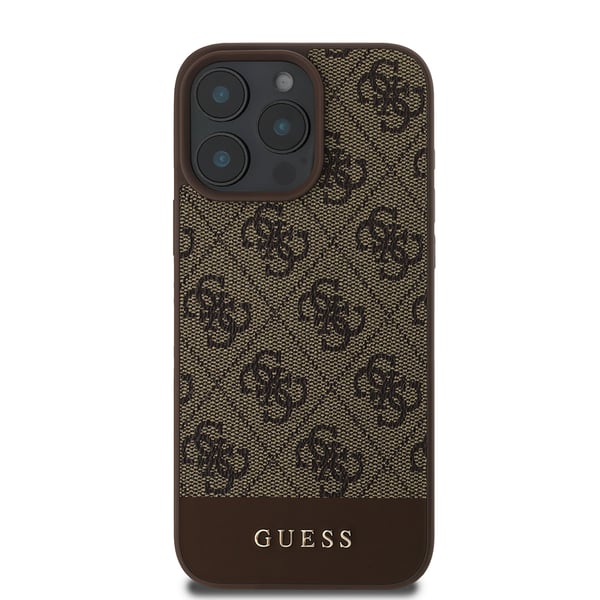 GUESS 3666339344948 matkapuhelimen suojakotelo 16 cm (6.3") Suojus Ruskea