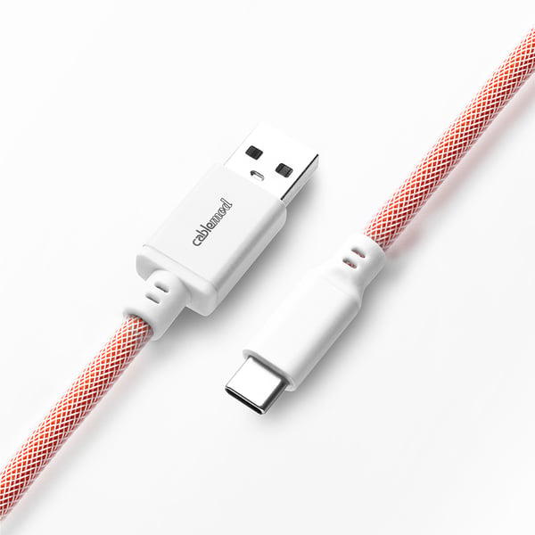 Miniatyrbillede 3 af 4: Cablemod CM-CKCA-CW-OW150OW-R USB-kabel 1,5 m USB A USB C Orange