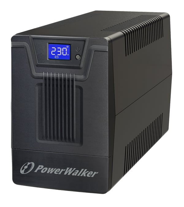 Miniatyrbild 1 av 4: PowerWalker VI 2000 SCL UK strömskydd (UPS) Linjeinteraktiv 2 kVA 1200 W 4 AC-utgångar