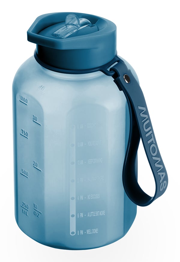 Pikkukuva 5 / 5: Muitomas WBOTTLE1200BL matkapullo & astia 1200 ml Muovi Tippapullo