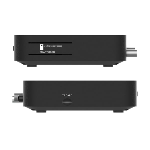 Digiquest AX3_tivusat Combo Kabel 4K Ultra HD Sort