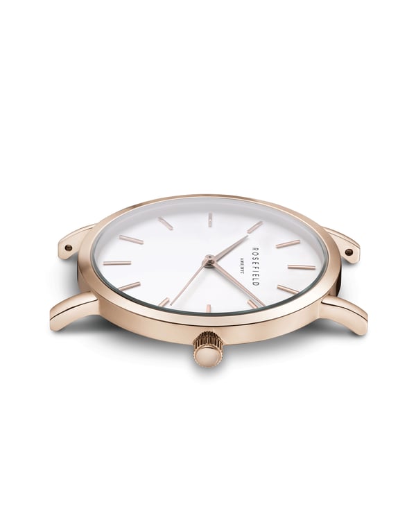 Rosefield The Tribeca Armbåndsur Hunstik Kvarts Roseguld