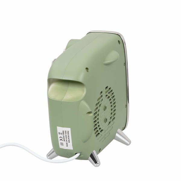 Pikkukuva 3 / 5: Eurom B-4 1800 Sisätila Vihreä 1800 W Sähkökäyttöinen lämpötuuletin