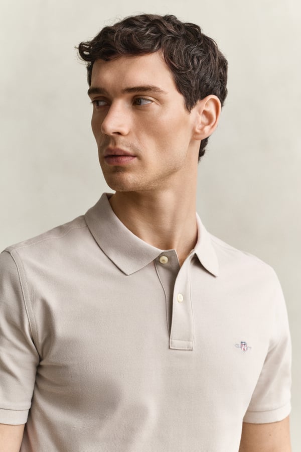 Miniatyrbild 5 av 5: Gant 2210-215 Pikétröja Button down-krage Kortärmad Bomull