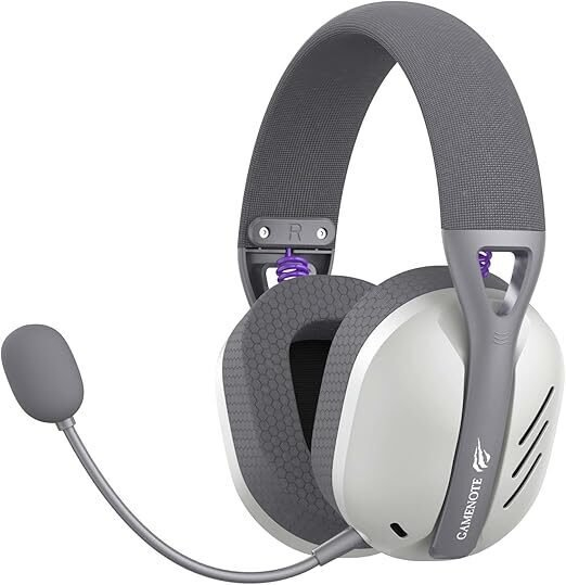 Miniatyrbillede 1 af 2: Havit Fuxi-H3 (grey) Headset Kabel & trådløs Spil USB Type-C Bluetooth Grå