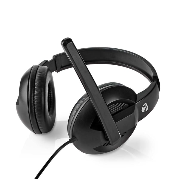 Nedis CHSTU210BK kuulokkeet ja kuulokemikrofoni Langallinen Pääpanta Car/Home office USB Type-C Musta