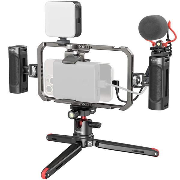 Miniatyrbillede 1 af 5: SmallRig 3384C Tilbehør til smartphones og mobiltelefoner Videosæt